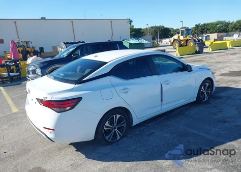 2022 Nissan Sentra Sv Xtronic Cvt z USA, uszkodzony, nr VIN 3N1AB8CV8NY244256